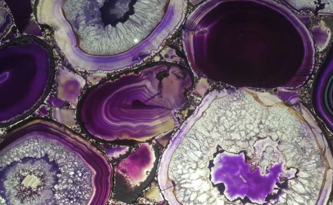 purple agate